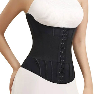 Wholesale Dual Layer Power Lift Compression <b>Shapewear</b> Removable Double Belt Abdominal Shaping Corset Postpartum Waist Cincher - Product Image 4