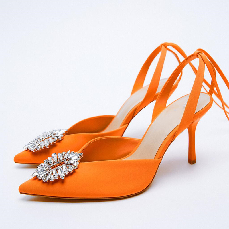 26 ideas de Tacones naranjas | tacones, zapatos, zapatos mujer