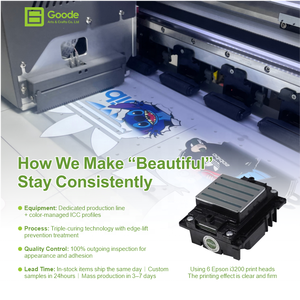 Adesivo Termotrasferibile Goode per T-shirt e Borse con Logo Personalizzato, Marchio Sportivo Famoso Just Do IT DTF Cartoon Lavabile - Product Image 6