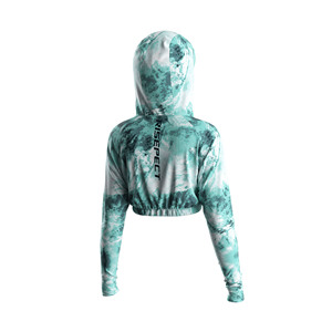 T-shirt de pêche court sublimé pour femme – Style streetwear tendance pour la pêche et les loisirs - Product Image 3