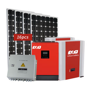 Sistema di Energia Solare Off-<span class=keywords><strong>Grid</strong></span> ESG con Batteria al Litio da 1KW 3kw 5kw 8kw 10kw 5kwh 10kwh e Inverter MPPT - Product Image 4