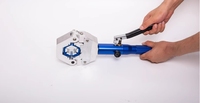 Outil de sertissage hydraulique manuel FS-7842 pour tuyaux de climatisation automobile, Hydra-Crimper pour réparation de tuyaux de climatisation
