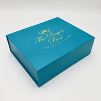 Boîtes cadeaux pour bébés nouveau-nés, adorables, personnalisées, en carton rigide, avec impression personnalisée, magnétiques, pliables, à ouverture rabattable