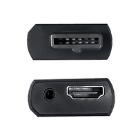Convertisseur N64 vers HDMI HD TV 1080P pour console de jeu Adaptateur NGC vers HDTV AV pour Nintendo 64 Adaptateur audio vidéo HD 1080P NTSC/PAL