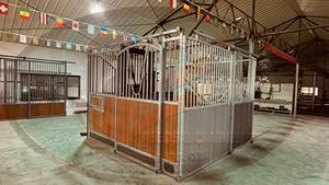 Luxus vorgefertigte Pferdes tall platten beweglich stabil für profession elles Reit zentrum und Training - Product Image 2