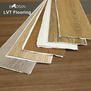 100% respetuoso con el medio ambiente resistente al desgaste <span class=keywords><strong>PVC</strong></span> LVT tablón de vinilo grano de madera clic azulejo impermeable suelo de azulejo - Product Image 3