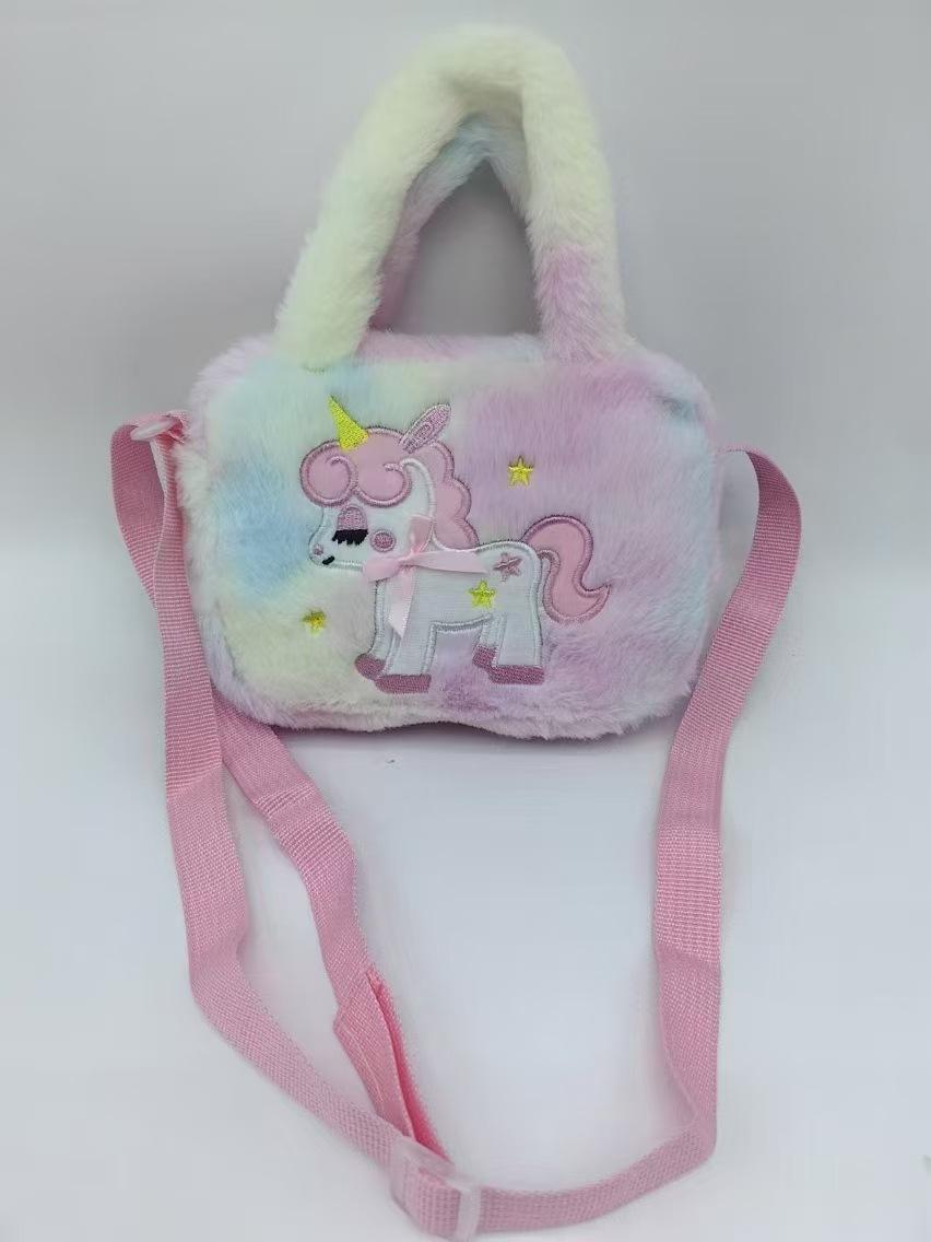 Tie-dye color-small square bag - 19*13*6cm