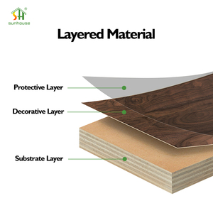 Kayu Lapis E0 E1 E2 Polos Pra-laminasi untuk Furnitur, Kayu Lapis Mentah Komersial - Product Image 3
