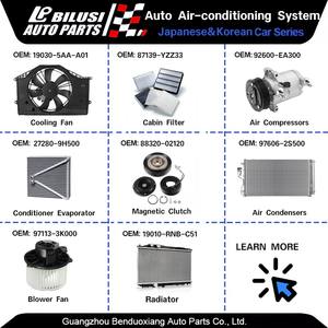 Bilusi คอมเพรสเซอร์เครื่องปรับอากาศไฟฟ้ารถยนต์สำหรับ Toyota Honda Hyundai Subaru mitish - Product Image 5