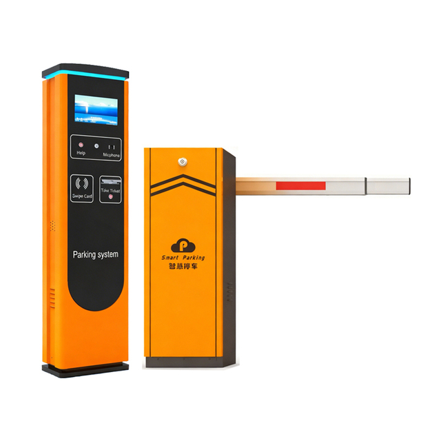 Road Safety Access Control RFID Parking System Barrier Ticket Dispenser Checking Reader Machines