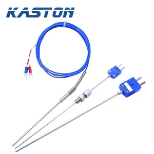 1mm 2mm 3mm thép không gỉ thăm dò cảm biến nhiệt độ thermistor cặp nhiệt điện loại t cho nhiệt độ thấp Nitơ lỏng