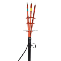 Kits de terminaison de câbles thermorétractables Shuangfeng 1KV étanches 1 ou 5 conducteurs, manchon thermorétractable pour câble d'isolation intérieur