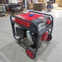 6,5 kW 7 kVA Notstromaggregat für den Heimgebrauch, LPG/CNG-Dual-Fuel, tragbarer Gasgenerator