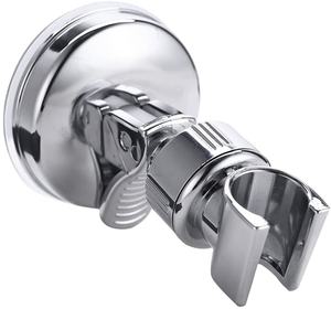 Support mural à ventouse réglable pour <span class=keywords><strong>pommeau</strong></span> <span class=keywords><strong>de</strong></span> <span class=keywords><strong>douche</strong></span> en plastique <span class=keywords><strong>sans</strong></span> perçage pour douchette - Product Image 5