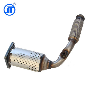 Tianjin Jiete ricambi Auto convertitore catalitico di scarico per 2003-2009 Peugeot <span class=keywords><strong>207</strong></span> 1.4L CITROEN C3 C2 1.4L - Product Image 6
