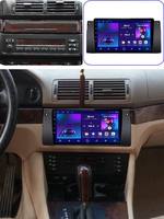 Autoradio DVD avec écran IPS 2.5D de 9 pouces pour BMW X5 E39 E53 M5 1995-2006, navigation GPS avec Car-play, Wifi 4G LTE