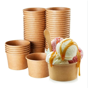 Bán buôn dùng một lần takeout Vòng giấy <span class=keywords><strong>container</strong></span> 580ml 700ml phân hủy sinh học kraft giấy salad <span class=keywords><strong>container</strong></span> - Product Image 4