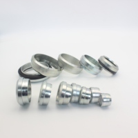 Bague coupante RL/RS en acier au carbone Connecteur hydraulique métrique léger et lourd Parker Ermeto Raccord DIN Bague coupante PSR L/S MANCHON