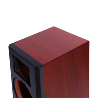 Kustom Veneer kayu kelas atas penutup Speaker sistem Audio profesional OEM layanan manufaktur cangkang