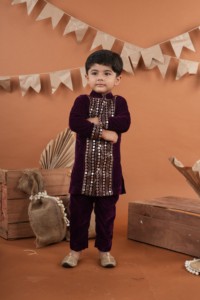 Titrit <strong>Boys</strong> <strong>kurta</strong> with Pyjamas - Product Image 1
