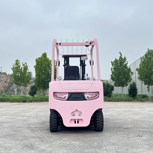Chariot élévateur électrique à batterie homologué CE, fabriqué en Chine, pour les travaux de manutention de marchandises lourdes en port et en entrepôt - Product Image 3