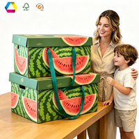 Boîtes d'expédition en carton ondulé extra-larges personnalisées - Structure renforcée, robustes et recyclables, sûres pour les fruits et légumes frais