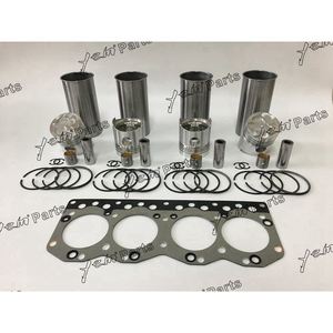Kit de revestimiento de motor C240 con revestimiento de anillos de pistón para piezas de reparación de motor diésel de carretilla elevadora de excavadora Isuzu - Product Image 1