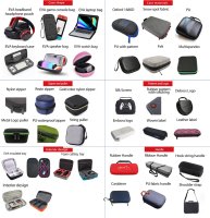 Haut-parleur sans fil portable étanche pour l'extérieur, personnalisé, en EVA rigide blanc, 6 pouces, pour le camping, avec étui de transport