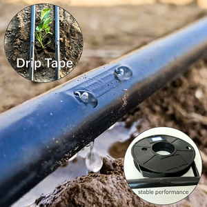 Ruban d'irrigation goutte à goutte en matière première vierge, ruban d'irrigation à goutteurs plats 16mm, bande d'irrigation goutte à goutte 16/20mm - Product Image 4