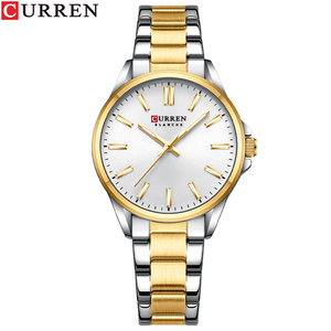 Reloj de Pulsera CURREN 9090 de Moda para Parejas, Reloj de Cuarzo Simple con Correa de Acero Inoxidable, Reloj Casual de Negocios para Hombre - Product Image 2