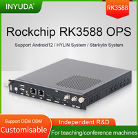 Computadora Interactiva con Pizarra Blanca INYUDA, 8G RAM, 64G ROM, WiFi6, RK3588, Ranura OPS, Mini PC, Sistema Operativo Android, Computadora Industrial Integrada