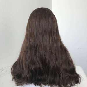 Chine vente en gros top ventes femmes juives orthodoxes russe Remy cheveux humains silicone juif casher kippa perruques - Product Image 1