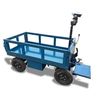 호텔 및 정원용 내구성 배터리 및 <span class=keywords><strong>CE</strong></span> 인증서가있는 전기 운송 트롤리 1000kg 하중 및 사용자 정의 색상 - Product Image 4