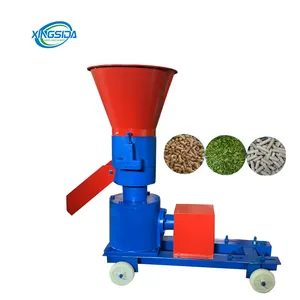 Sichuan factory mini 120kg/h chicken fish feed animal feed pellet machine