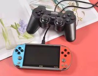 Nkiwi X19 Console 4.3 pouces HD écran lecteur de jeu rétro portable 16/32/64/128 bits Double bascule TV vidéo MP5 Consoles de jeu pas cher