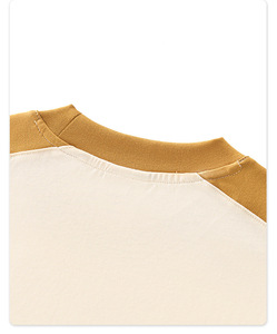 Camiseta Cnshell de 240 g/m², Color Contrastante, Antibacteriana 7A, Corte Holgado, Sensación Fresca, Manga Raglán, Secado Rápido Inteligente - Product Image 5