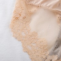 Dames ODM/OEM kantondergoed, zacht en soepel, middelhoge taille, sexy slip, doorschijnend kantondergoed.
