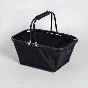 Cesta de Picnic Portátil para Exteriores, Cesta de Compras, Bolsas de Aluminio Plegables para Camping, Venta al Por Mayor - Product Image 4