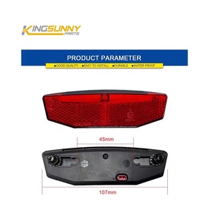 Xe đạp điện đèn pha đèn hậu chuyển đổi dây bộ phụ tùng Xe đạp điện phụ kiện e-bike phía trước phía sau ánh sáng đuôi ánh sáng - Product Image 5