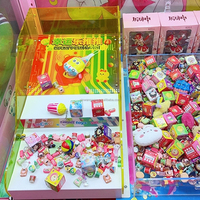 Système de modification pour machine à grue à pinces : Dispositif de poussée de pièces, plateau tournant pour attraper les balles, distributeur de pièces, machine de jeu de distribution