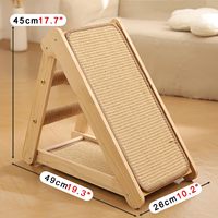 Planche à gratter pour chat en bois jouet à gratter pour chat jouet pour chat en bois griffoir jouets pour chat en sisal