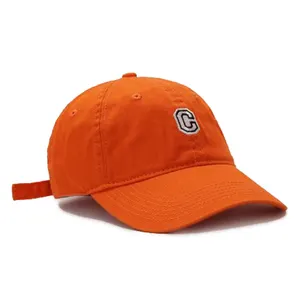 Custom Embroidery Logo 6 Panel Long Strap Unisex Plain Dad Hat Gorras, Outdoor Classic Men Sports Baseball Cap
