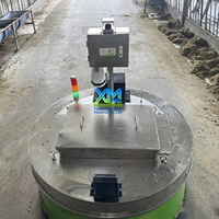 Robot pousseur d'aliments automatique pour ferme laitière, équipement d'alimentation des vaches, machine électrique à pousser la paille et la fourrage, système d'alimentation automatique