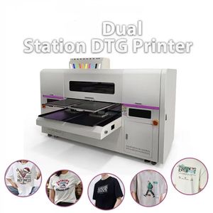 Impresora multifuncional de camisetas DTG con autolimpieza, configuración de doble estación para textiles - Product Image 4