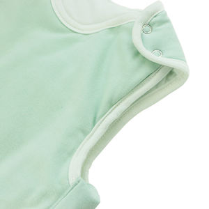 Sac de couchage pour bébé personnalisé en gros 100% coton imprimé sans manches avec fermeture éclair couverture portable pour bébé sacs de couchage pour nouveau-né - Product Image 2