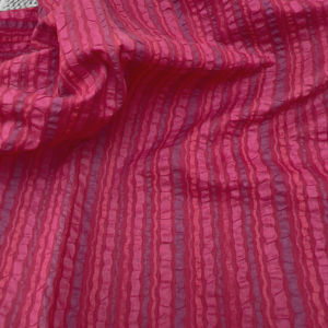 Tissu en coton froissé rayé 80 g/m² prérétréci, prêt à l'emploi, 50 pouces, sans repassage - Product Image 5