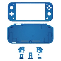 EXtremeRate accessoires de jeu en plastique transparent remplacement coque extérieure avant arrière coque personnalisée couverture pour Console Nintendo Switch Lite