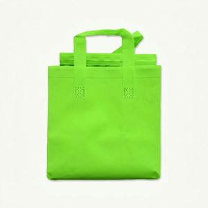 Sac d'emballage isotherme personnalisé en non-tissé laminé aluminium jetable avec poignée pour barbecue, utilisation froid/chaud - Product Image 2