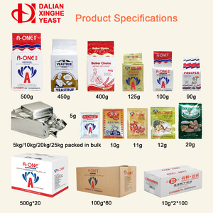 Levadura Seca Instantánea Activa Baja y Alta en Azúcar 500g 450g 400g 125g 100g 5g 10g 5kg 10kg para Hornear Pan Simple y Dulce - Product Image 4