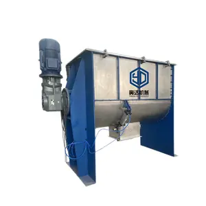 Industrial horizontal Grapefruit Oil powder mixing machine ribbon mixer